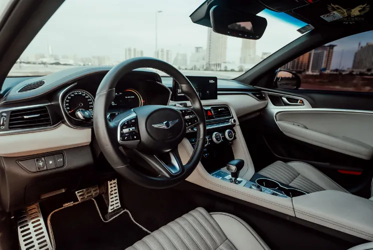 Rent Luxury Genesis G70 in Dubai
